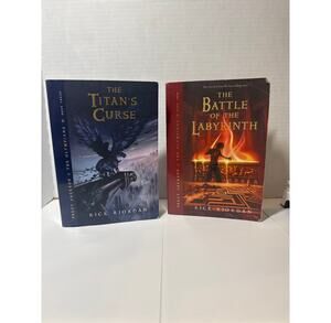 Lot of 2 : Percy Jackson and the Olympians Series books 3 & 4 Rick Riordan
